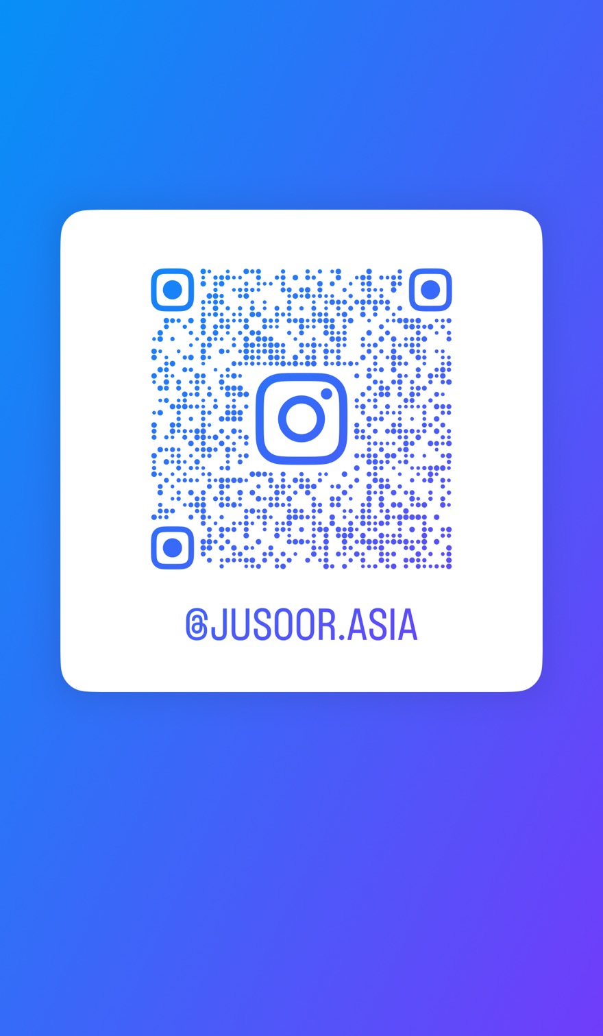Jusoor Asia Instagram QR code
